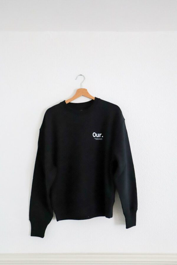Our. Sweater in black