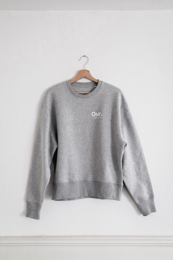 Our. Sweater in gray
